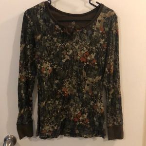 Camouflage long sleeve size M